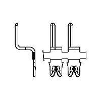 AMP Connectors - TE Connectivity 1601071-2 Siameze 131-138-014=TAB
