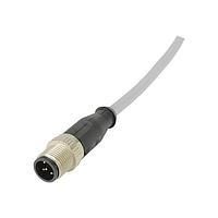 HARTING 21348400585050 Sensor Cables / Actuator Cables M12-A 5PIN MALE STRT SINGLE END 5.0M PVC