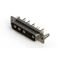 EDAC 627-9W4-624-7T5 Mixed Contact D-Sub Connectors Vertical Combo Dsub