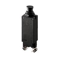 E-T-A Circuit Breakers 9510-G213-J3F1-B2C2B1-1A Simulator Switch Single pole, miniaturised aircraft simulator switch with extremely fast magnetic trip time. Blade, screw and wire wrap terminals. Aircraft style threadneck and push/pull button with white trip indicator ring. Current rating marked on