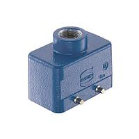 HARTING 19365101420 Hoods 10B EX Hood Top DBL Low Construction M20