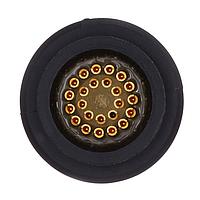 Amphenol Alden 342372 Connectors R Pnl Mnt Solder Cup 24 Pole 22 AWG