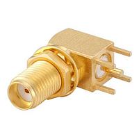 Rosenberger 32K246-400L5 PCB Connectors SMA Right Angle Jack PCB