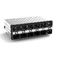 AMP Connectors - TE Connectivity 2180640-1 SFP+ SFP+assy2x6 GSK Inn LP Thermal Enhanced