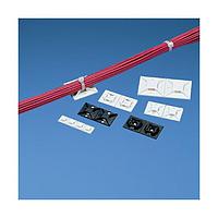 Panduit ABM112-A-D20 4-Way Mount Cable Tie Mount Adh. 1.12x1.12