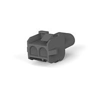 AMP Connectors - TE Connectivity 1-480699-8 Receptacle Housings CAP HOUSE 2 POS GRAY UL94V-2