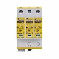 Eaton Bussmann BSPH31200YPV Photovoltage Modular Din Rail Fuse 1200VDC 3P Y CONF