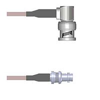 Amphenol Custom Cable Q-0H00R000S084i RF Cable Assemblies BNC-RP/HDBNC-SJB G179 84I