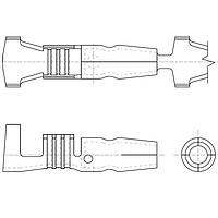Molex 19724-4200 Snap Plug .180 PLUG STRIP UNPL T 6M/REEL (197244200