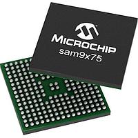 Microchip Technology SAM9X75-I/4PB Microprocessors - MPU ARM926 MPU,MIPI,LVDS,CAN-FD,BGA, ITEMP,TRAY
