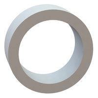 Essentra Components 17W06935 Flat Washer Flat Washer, .525 ID, .690 OD, .250 Thick, Natural, Nylon