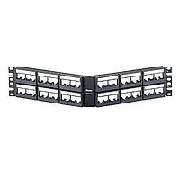 Panduit CPPLA48WBLY Wire Ducting & Raceways Patch Panel 48 Port Angled Black