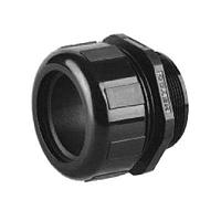 Heyco H8510 Fitting, Loom Tubing HPASC 1/2 NPT 21mm BLK