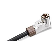 Hirose Electric LF10WBLPA-12P Connectors 12P, RA PLUG, SHELL SIZE 10, MALE, WATERPROOF TYPE