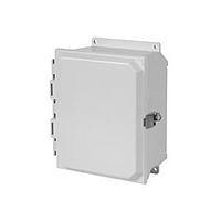 Hammond Manufacturing PJU16148CCLF Junction Boxes N4X Clear Door Snap Latch w/flange - 16 x 14 x 8 - Fiberglass