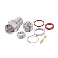 Radiall R161332000 Connectors N / STRAIGHT BULKHEAD JACK PANEL SEAL CLAMP TYPE - CABLE 10+11/50+75 S+D