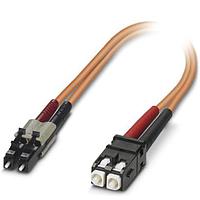 PHOENIX CONTACT 1409793 Fiber Optic Cable Assemblies FOC-LC:A-SJ:A-GZ01/1