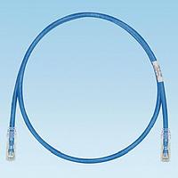 Panduit UTPSP17MBUY Cat 6 Copper Patch Cord, Cat 6, Blue UTP Cable
