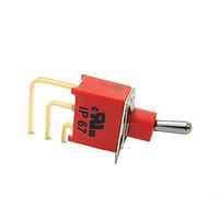 E-Switch 100AWSP1T2B1M1RE Toggle Switches TOGGLE, SPDT, On-On, Panel Mount, IP67