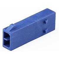 Molex 215922-0231 Plug Housing Micro-Fit+ Versa Color Plug Housing Dual Row 2 Ckts Free Hanging GloWire Blu