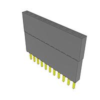 Samtec ESQ-111-44-G-S Sockets Elevated Socket Strip