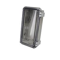 Bud Industries NBF-32206 Industrial Enclosures NEMA Enclosure ABS Poly Blend with Clear Polycarbonate Door (7.9 X 3.9 X 2.8 In)