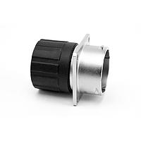 Amphenol SINE Systems RT00124SNHECR Connectors Receptacle, Square Flange, 4 Position, Female, Shell Size 12, and End Cap with Reduced Individual Wire Sealing, Range 14-24 AWG