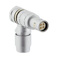 Eaton Souriau-Sunbank JBXFC0G04FCSDSR Connectors 4P R/A Pin Plug Crimp Shell Size 0