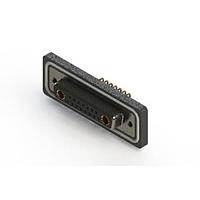 EDAC 630W17W2640-3N2 Mixed Contact D-Sub Connectors Right-angle Waterproof Power Combo D-Sub Connector