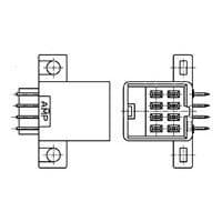 AMP Connectors - TE Connectivity 172244-1 Signal Header DLI 8POS CAP ASSY H TIN