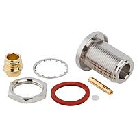 Amphenol RF 172153 Connectors N BLKHD JACK SOLDER .250 SEMI RIGID