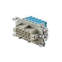 Weidmuller 2535120000 Heavy Duty Power Connectors HDC HE 10 N FQT BL