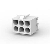 AMP Connectors - TE Connectivity 643423-1 Headers 6P UMNL HDR ASSY POL