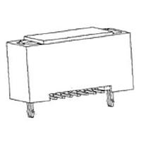 Amphenol Commercial Products SATA00122223C SATA SATA 7 PIN RA SMT plug