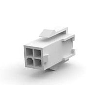 AMP Connectors - TE Connectivity 172330-1 Receptacle Housings MINI CAP HSG 4P NAT