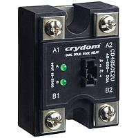 Sensata Technologies - Crydom CD2450D2U Heavy Duty 4-15VDC 24-280VAC 5 0A Key Lock Conn