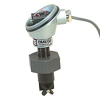 OMEGA SYS/FP7002A/FP7015-GI Paddlewheel Flow & Temperature Meter (± 2 %, 93 °C, 125 GPM, 1 1/2 in, NPT Female, 12 to 18 Vdc)