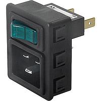 Schurter 6136.0137.0310 Inlets 16A/250VAC 50Hz PANEL MOUNT