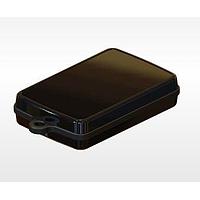 Serpac CXL64DBKAWH Hand Held CXL Series Waterproof Pendant Encl. w/Looped White Seal, IP 65, 66, 67; NEMA 4X, 12, 13