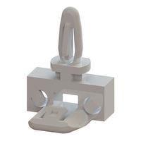 Essentra Components SMLCBS-7-19 Supports CB Spt,Side Mount,Natural,7/16 in Spc