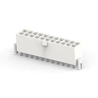 AMP Connectors - TE Connectivity 2-2029265-2 Headers & Wire Housings 22P VRT HDR W/PGS GLOW WIRE