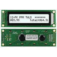 Newhaven Display NHD-0224BZ1-FSW-FBW LCD Character Display Modules FSTN (+) Transfl 116.0 x 37.0