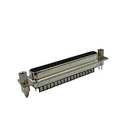 Adam Tech DB25-ST-1-BL-JS Receptacle 25P FEMALE STRAIGHT PCB MOUNT