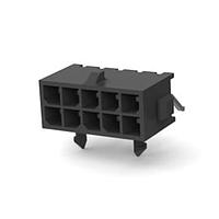 AMP Connectors - TE Connectivity 4-794621-0 Headers 10P MICRO MNL ASSY R/A,SMT LF