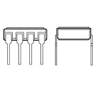 Broadcom HSSR-7110 MOSFET Output Optocouplers 90V/1.0 ohm MOSFET Hermetically sealed