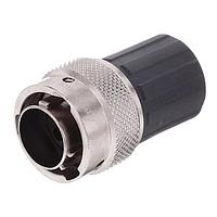 Amphenol SINE Systems RT06124PNHEC03R Connectors Plug, 4 Position, Male, Shell Size 12, Silicone Seal and End Cap with Reduced Diameter Individual Wire Sealing, Range 14 - 24AWG