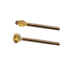 Johnson / Cinch Connectivity Solutions 415-0525-012 RF Cable Assemblies CABLE ASSY, SMPM STR FEMALE TO SMPM RA FEMALE, .086" SEMI-RIGID