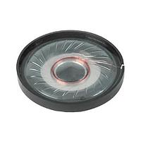 Same Sky (formerly CUI Devices) GF0401M Micro speaker, 40 mm round, 9.3 mm deep, PET, ferrite, 40 mW, 8 ?, 180 Hz, solder eyelets
