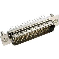 HARTING 09563615712 High Density D-Sub Connectors High Density D-Sub 44pin straight male with board locks, PLS4, 4-40UNC threading