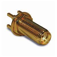 Amphenol RF 132291 PCB Connectors SMA STRAIGHT JACK PCB MOUNT BULKHEAD